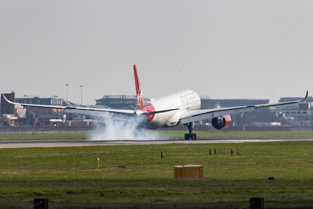 London Heathrow: Virgin Atlantic (VS / VIR) | Airbus A350-1041 A35K | G-VPOP | MSN 298
