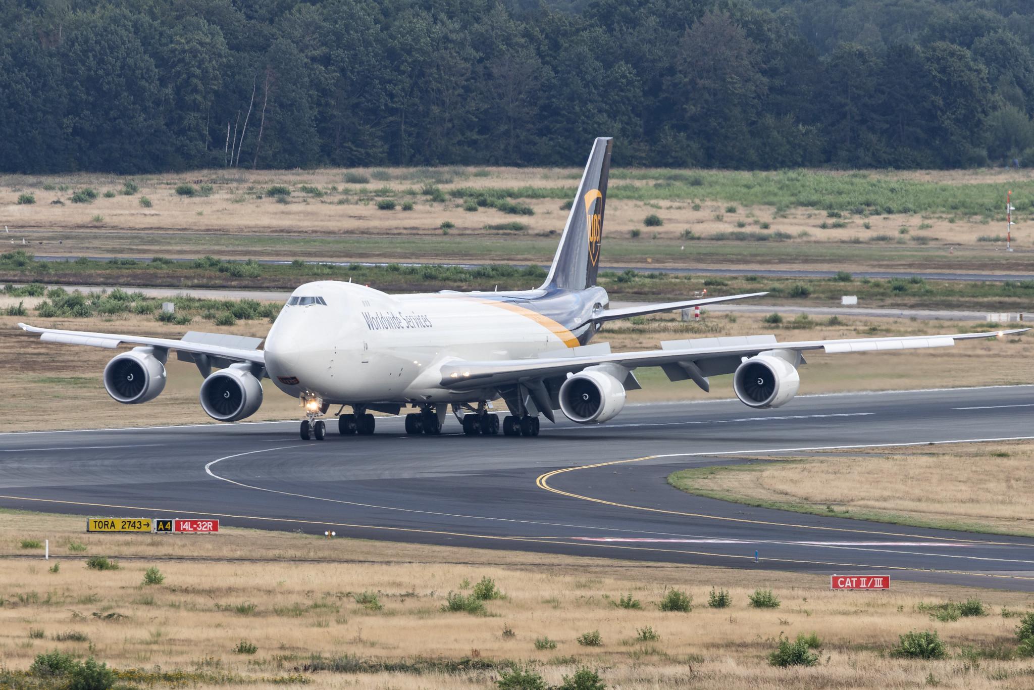 Köln Bonn Airport: UPS (5X / UPS) |  Boeing 747-8F B748 | N633UP | MSN 65774