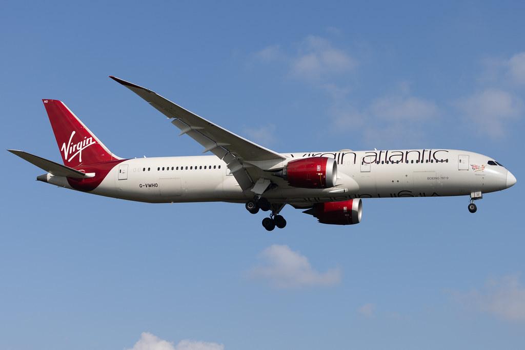 London Heathrow: Virgin Atlantic (VS / VIR) | Boeing 787-9 Dreamliner B789 | G-VWHO | MSN 37971