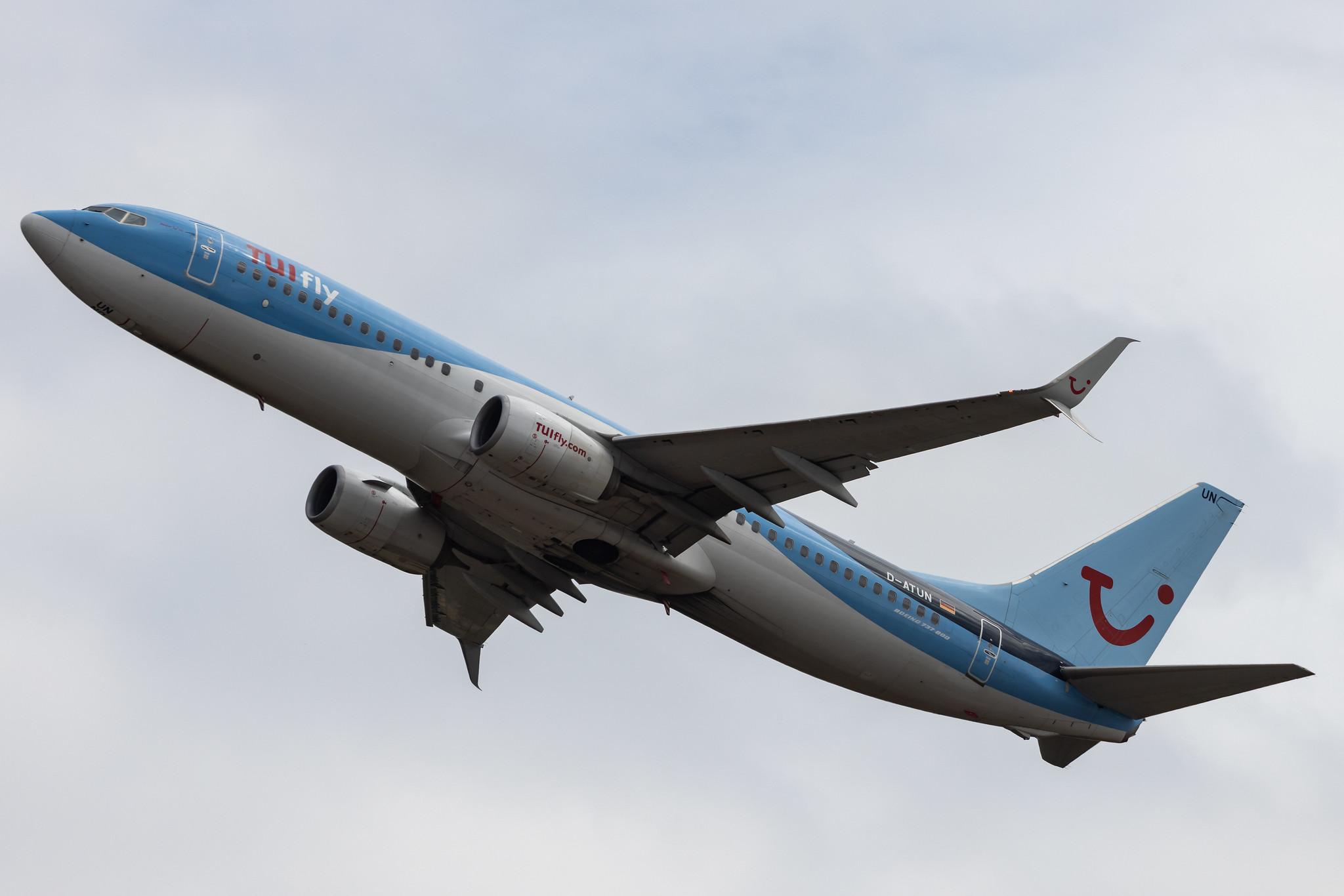Köln Bonn Airport: TUI (X3 / TUI) | Operator: TUI fly | Boeing 737-8K5 B738 | D-ATUN | MSN 41660