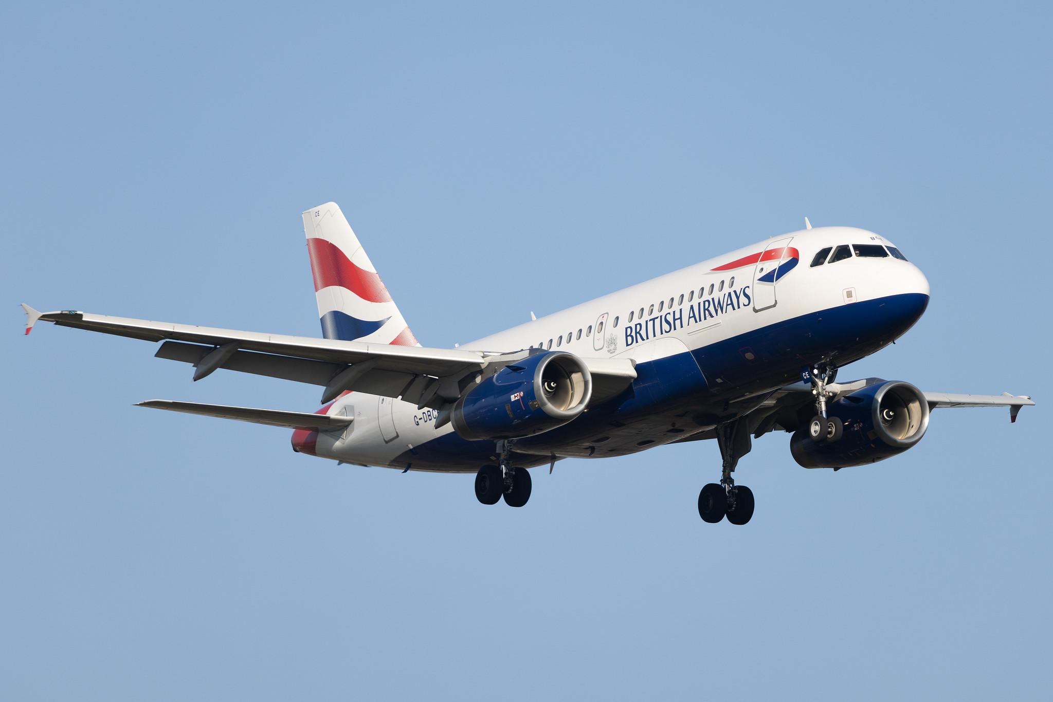 London Heathrow: British Airways (BA / BAW) |  Airbus A319-131 A319 | G-DBCE | MSN 2429