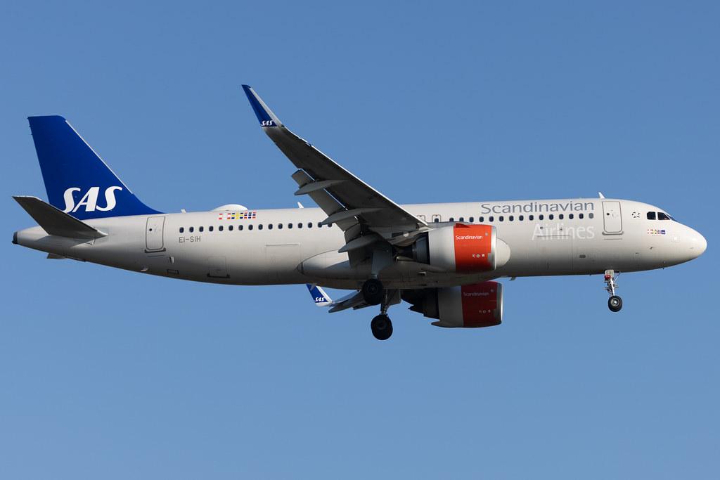 London Heathrow: SAS (SK / SAS) | Operator: SAS Connect |  Airbus A320-251N A20N | EI-SIH | MSN 8551