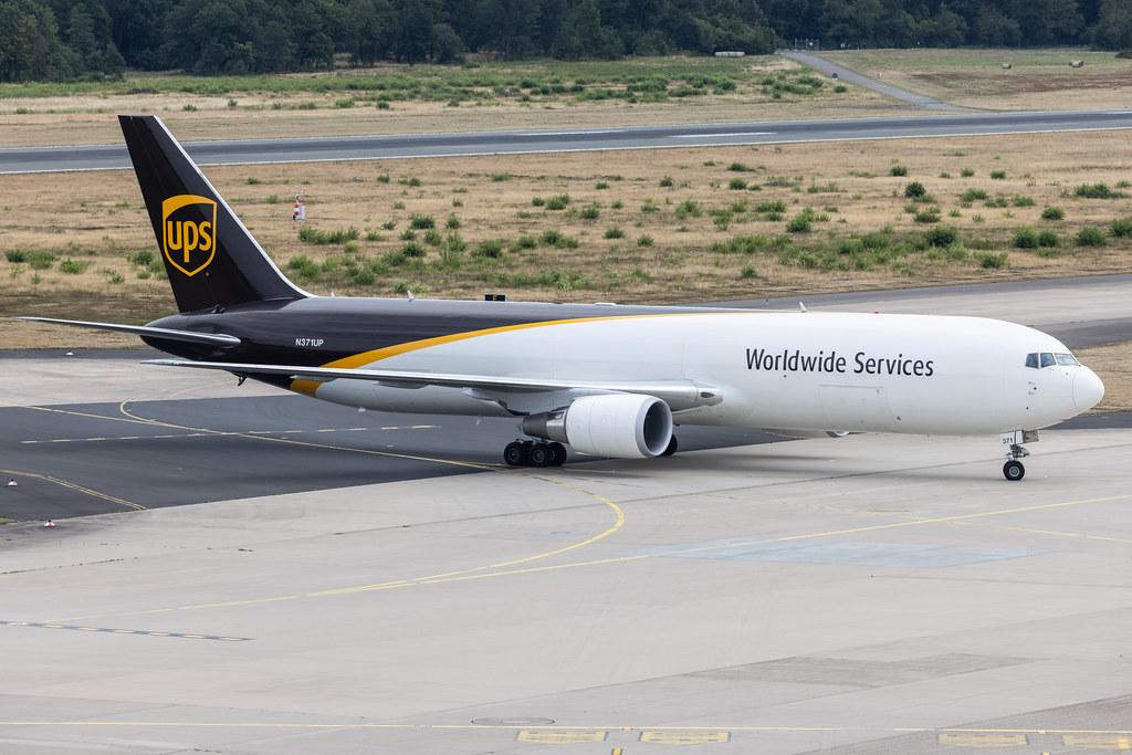 Köln Bonn Airport: UPS (5X / UPS) | Boeing 767-300F(ER) B763 | N371UP | MSN 65791