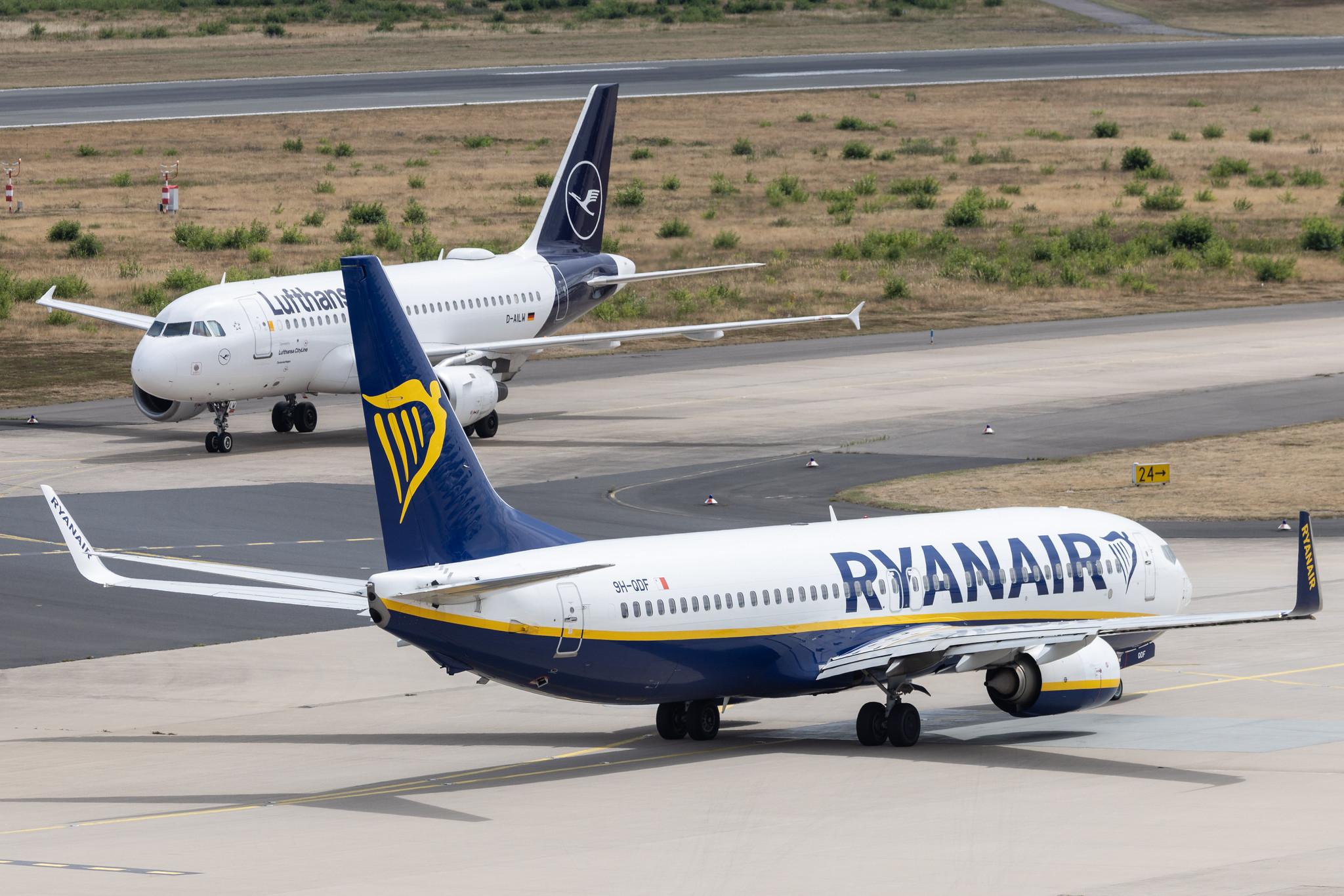 Köln Bonn Airport: Ryanair (FR / RYR) | Operator: Malta Air | Boeing 737-8AS B738 | 9H-QDF | MSN 44755
