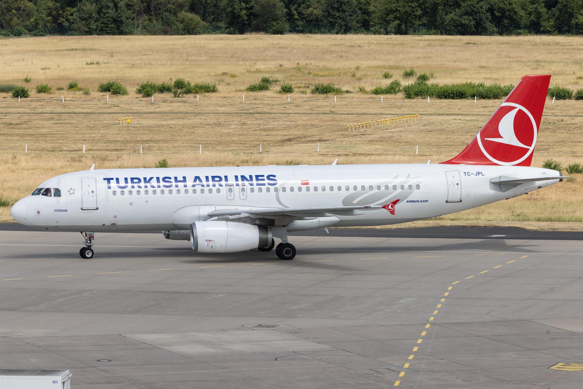 Köln Bonn Airport: Turkish Airlines (TK / THY) |  Airbus A320-232 A320 | TC-JPI | MSN 3208