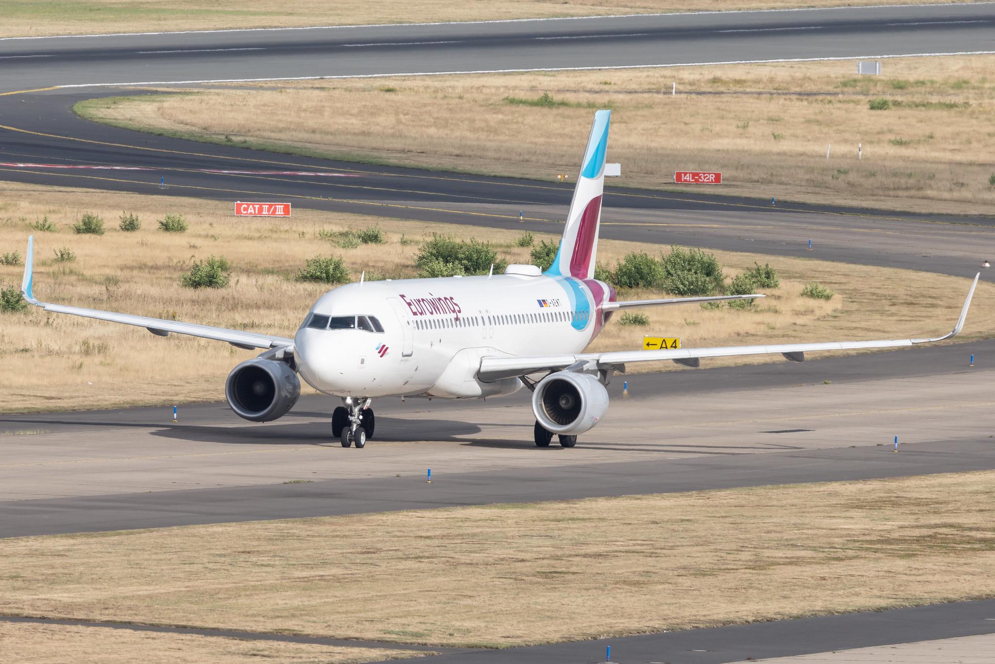 Köln Bonn Airport: Eurowings (EW / EWG) | Airbus A320-214 A320 | D-AEWT | MSN 7534