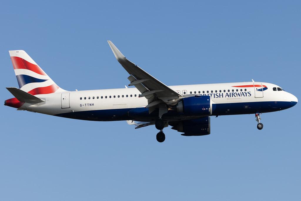 London Heathrow: British Airways (BA / BAW) |  Airbus A320-251N A20N | G-TTNH | MSN 8489