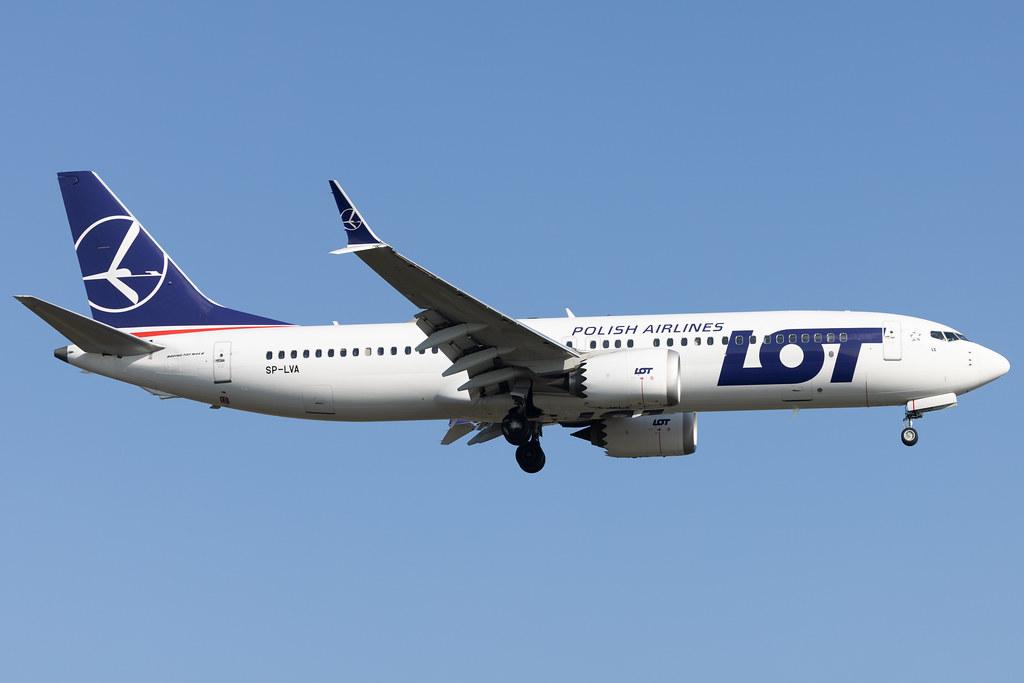 London Heathrow: LOT (LO / LOT) |  Boeing 737 MAX 8 B38M | SP-LVA | MSN 64067