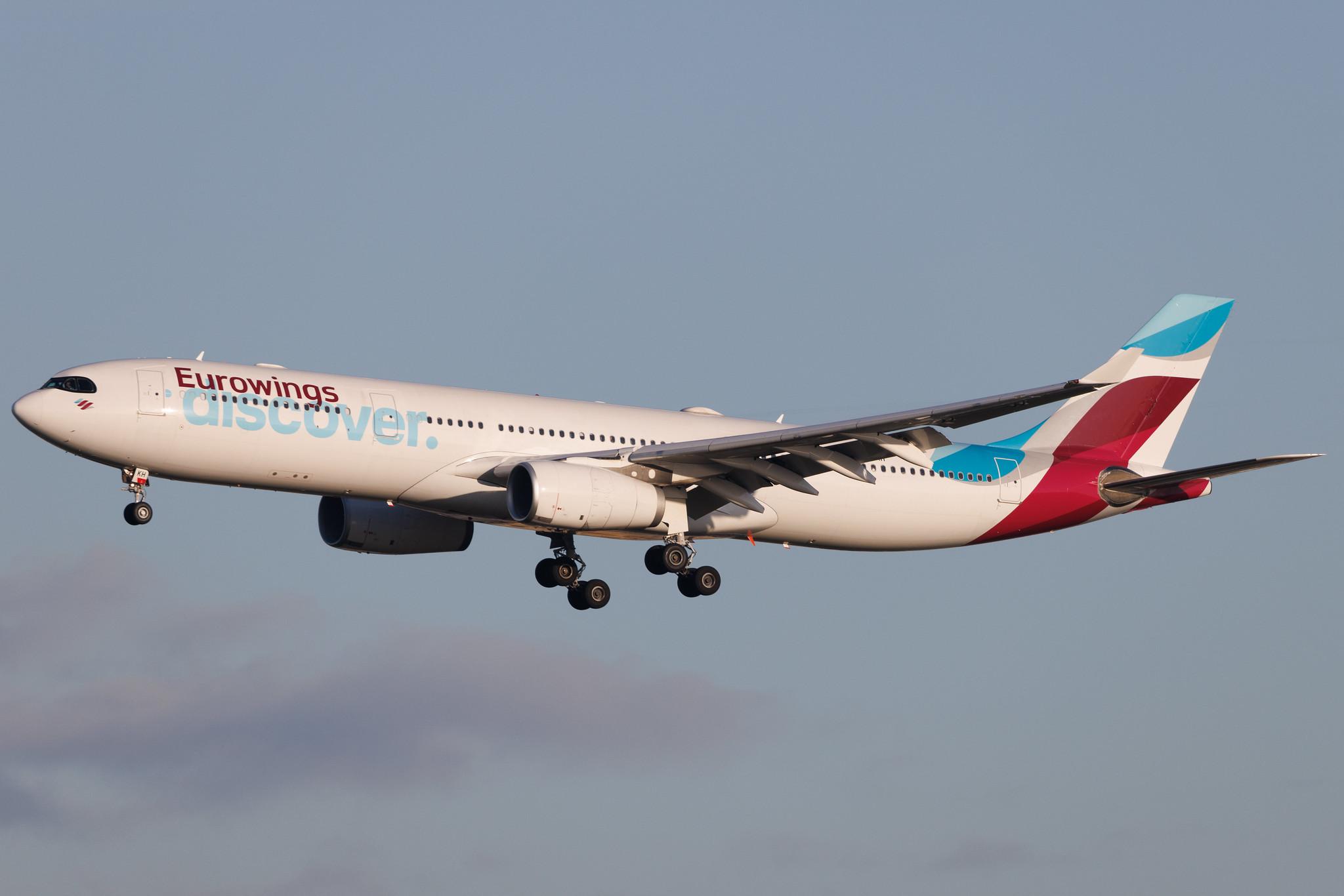 Frankfurt Airport: Eurowings Discover (4Y / OCN) | Airbus A330-343 A333 | D-AIKH | MSN 0648