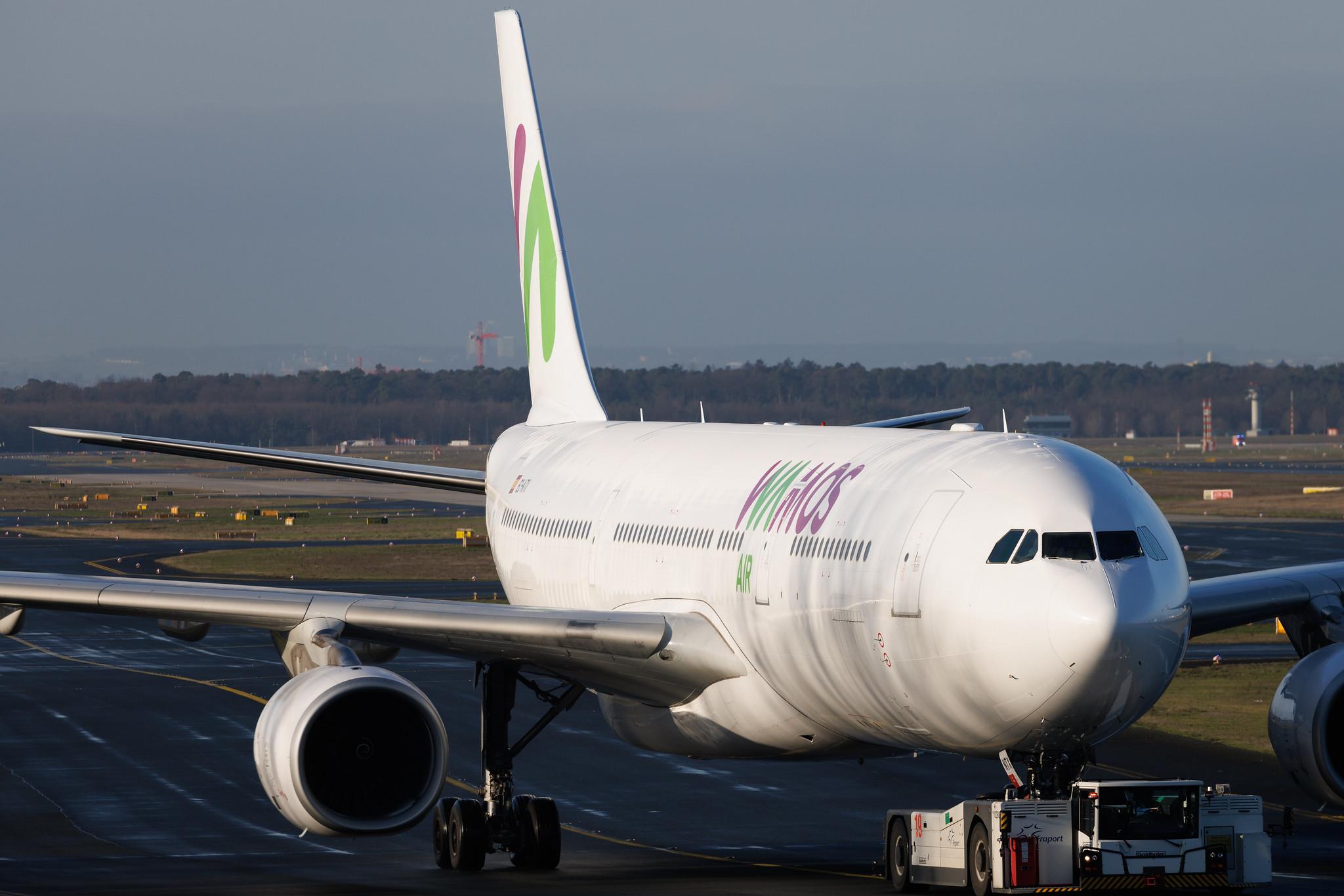 Frankfurt Airport: Wamos Air (EB / PLM) |  Airbus A330-343 A333 | EC-NTX | MSN 1597