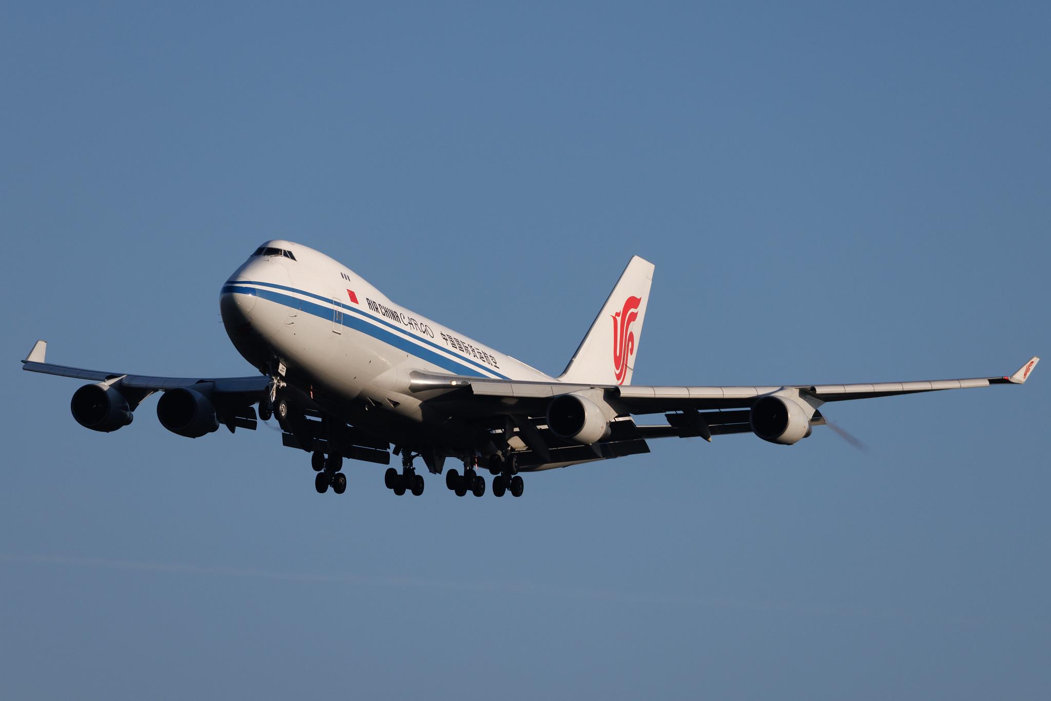 Frankfurt Airport: Air China Cargo (/ CAO) |  Boeing 747-412F(SCD) B744 | B-2409 | MSN 26560