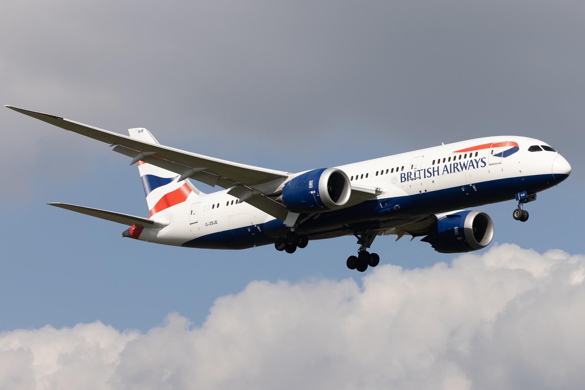 London Heathrow: British Airways (BA / BAW) | Boeing 787-8 Dreamliner B788 | G-ZBJE | MSN 38612