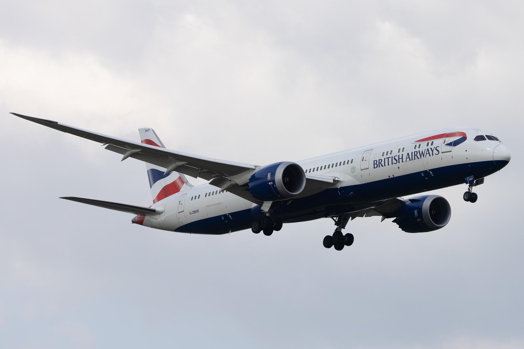 London Heathrow: British Airways (BA / BAW) | Boeing 787-9 Dreamliner B789 | G-ZBKR | MSN 60627