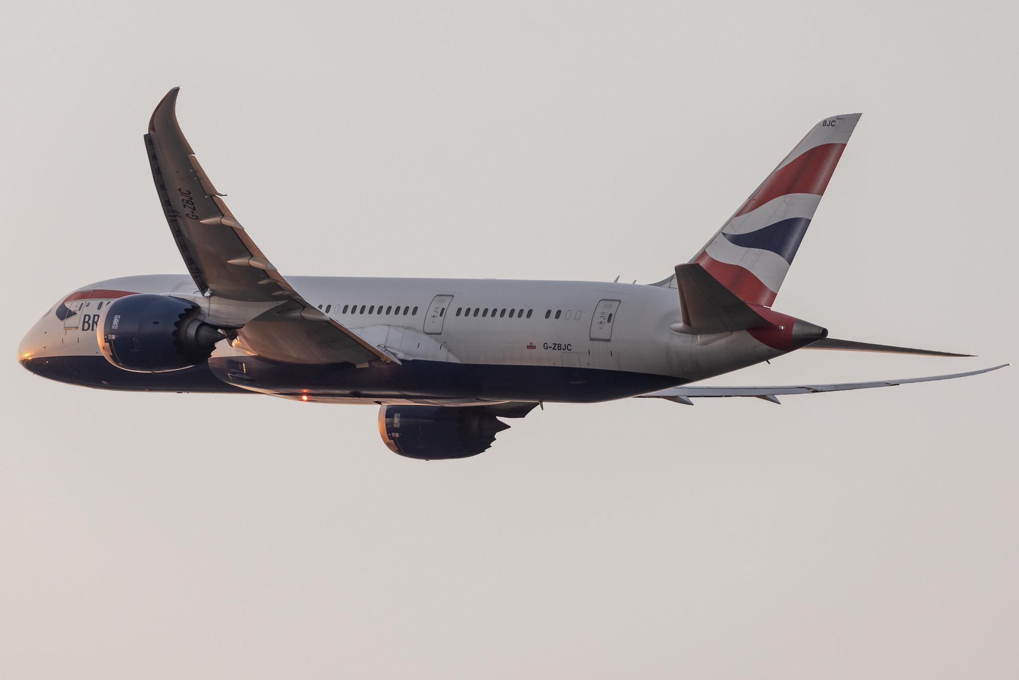 London Heathrow: British Airways (BA / BAW) | Boeing 787-8 Dreamliner B788 | G-ZBJC | MSN 38611