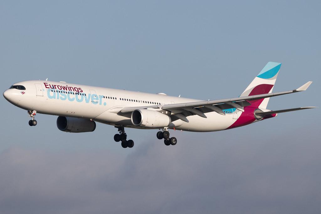 Frankfurt Airport: Eurowings Discover (4Y / OCN) | Airbus A330-343 A333 | D-AIKB | MSN 0576