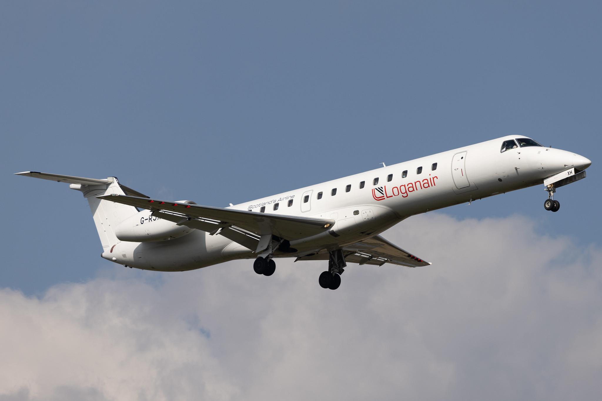 London Heathrow: Loganair (LM / LOG) | Embraer ERJ-145EP E145 | G-RJXH | MSN 145442
