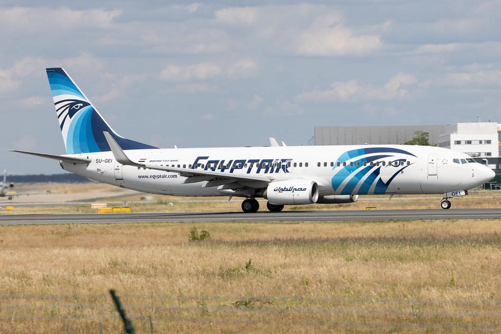 Frankfurt Airport: EgyptAir (MS / MSR) | Boeing 737-866 B738 | SU-GEI | MSN 63801