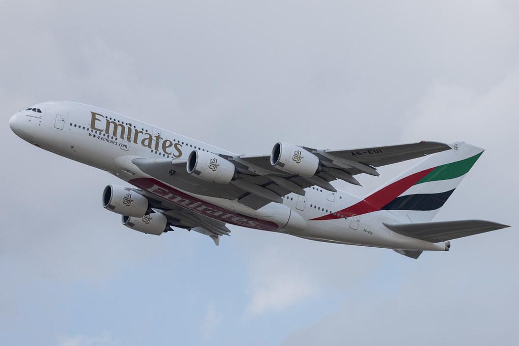 Frankfurt Airport: Emirates (EK / UAE) | Airbus A380-861 A388 | A6-EUI | MSN 221