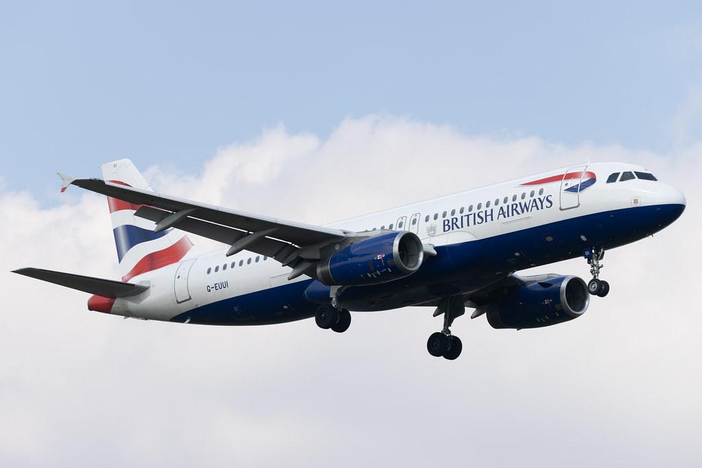 London Heathrow: British Airways (BA / BAW) | Airbus A320-232 A320 | G-EUUI | MSN 1871