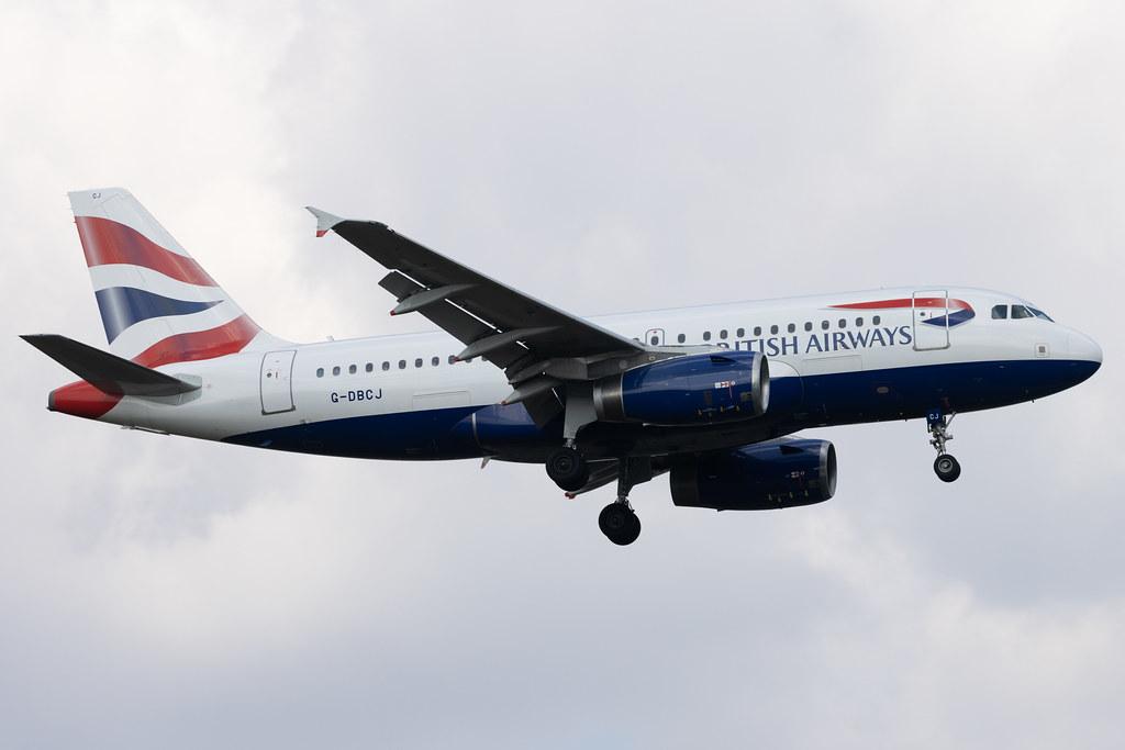 London Heathrow: British Airways (BA / BAW) | Airbus A319-131 A319 | G-DBCJ | MSN 2981