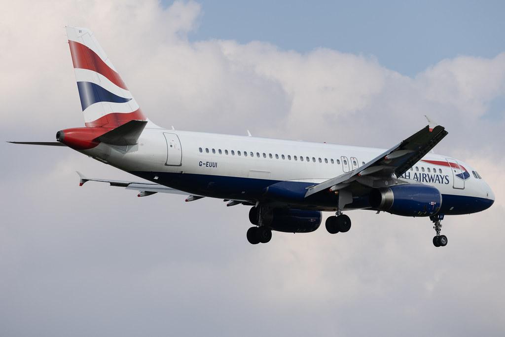 London Heathrow: British Airways (BA / BAW) | Airbus A320-232 A320 | G-EUUI | MSN 1871