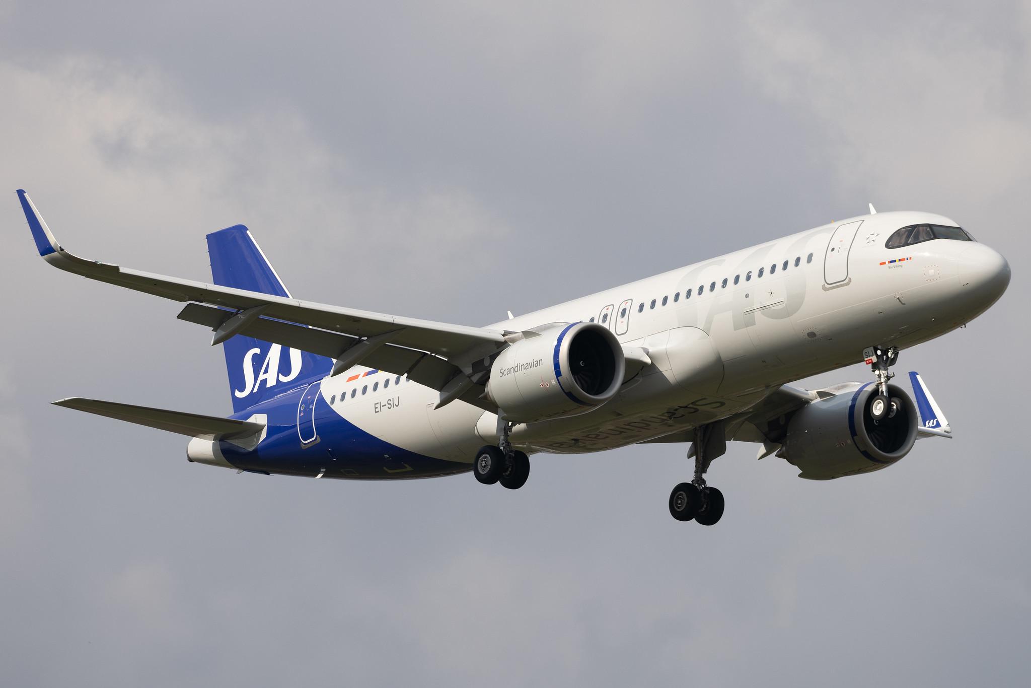 London Heathrow: SAS (SK / SAS) | Operator: SAS Connect | Airbus A320-251N A20N | EI-SIJ | MSN 10752