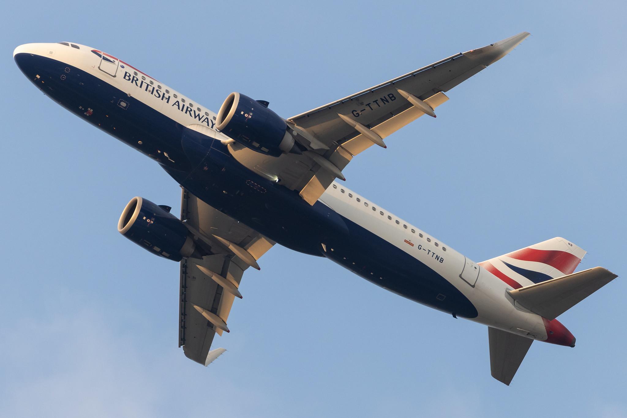London Heathrow: British Airways (BA / BAW) | Airbus A320-251N A20N | G-TTNB | MSN 8139