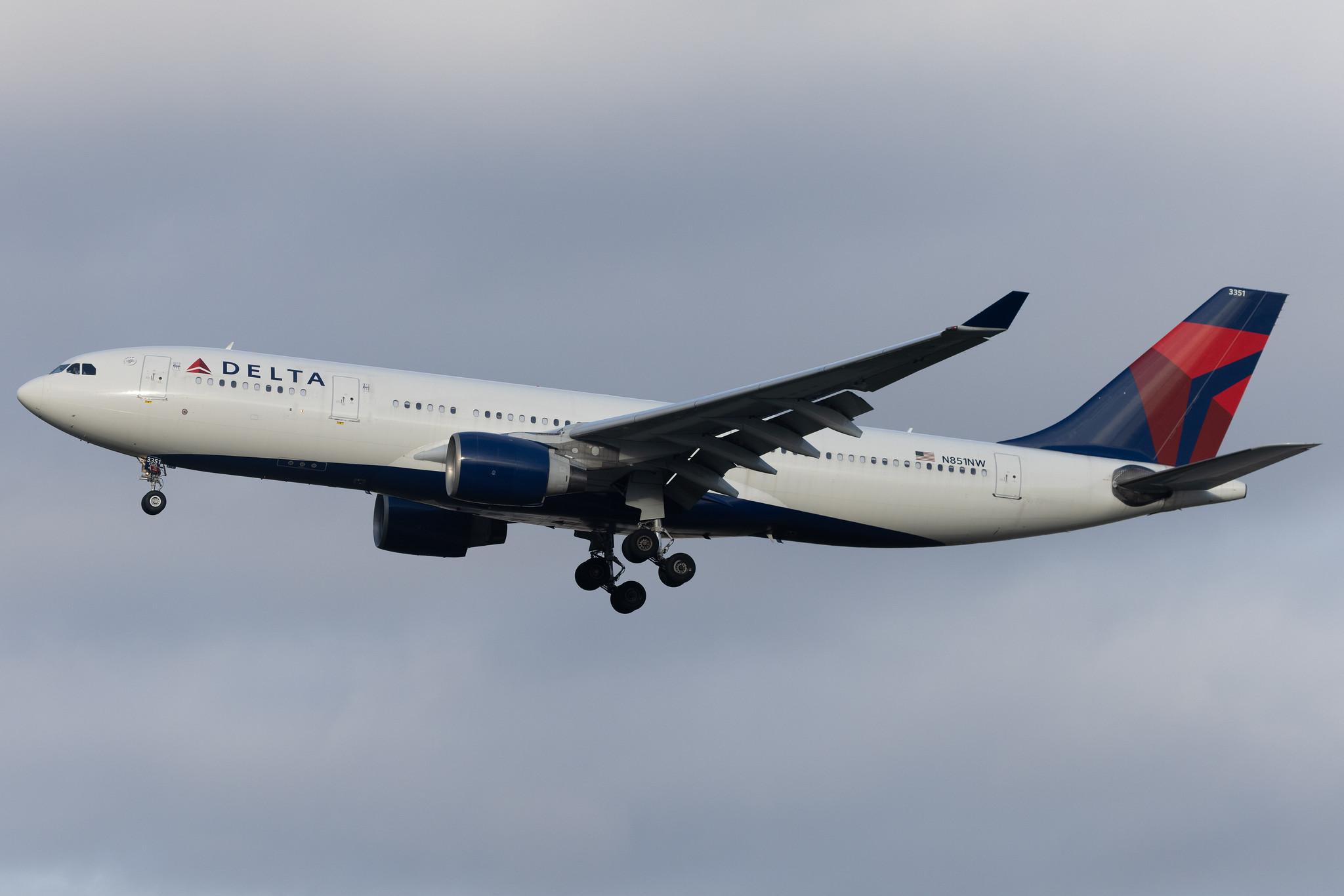 Frankfurt Airport: Delta Air Lines (DL / DAL) | Airbus A330-223 A332 | N851NW | MSN 0609