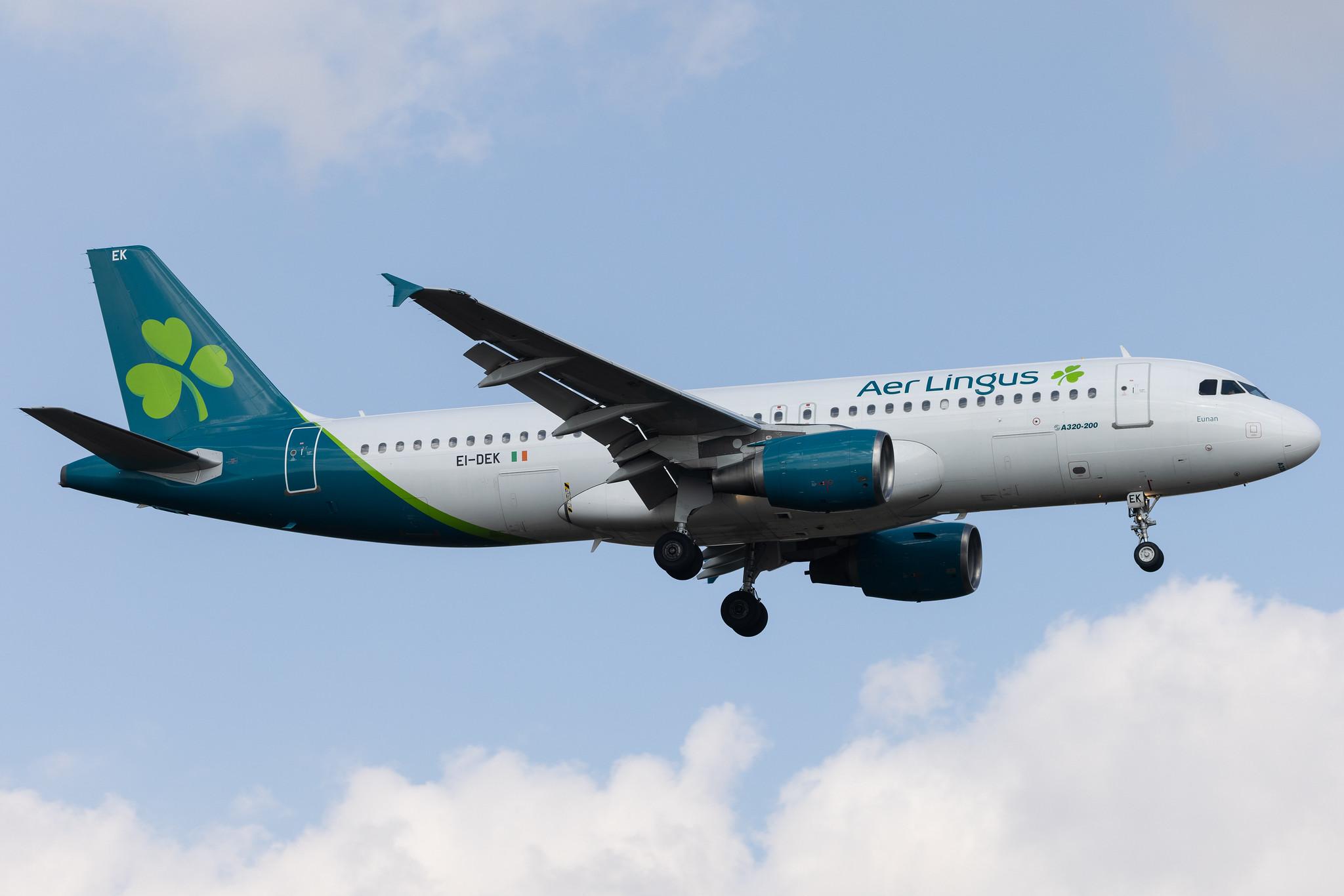London Heathrow: Aer Lingus (EI / EIN) | Airbus A320-214 A320 | EI-DEK | MSN 2399