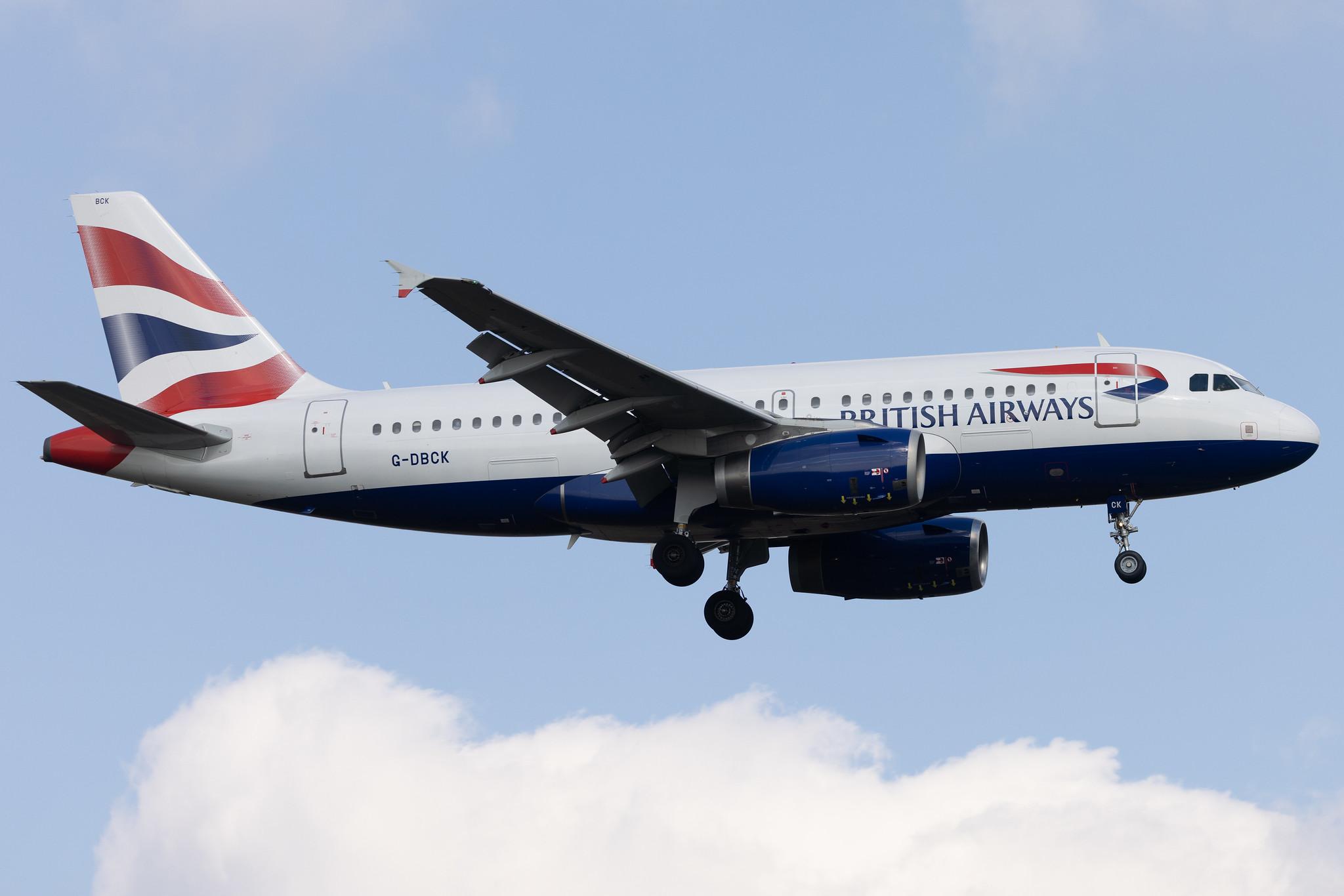 London Heathrow: British Airways (BA / BAW) | Airbus A319-131 A319 | G-DBCK | MSN 3049