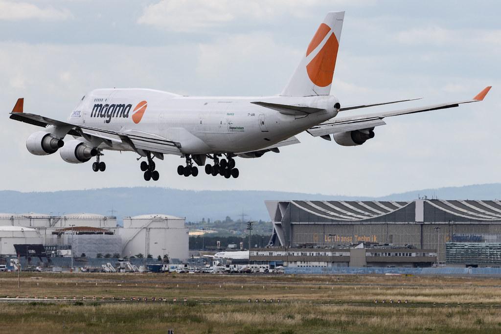 Frankfurt Airport: Magma Aviation (CC / ABD) | Operator: Air Atlanta Icelandic | Boeing 747-4F6(BDSF) B744 | TF-AMN | MSN 27602