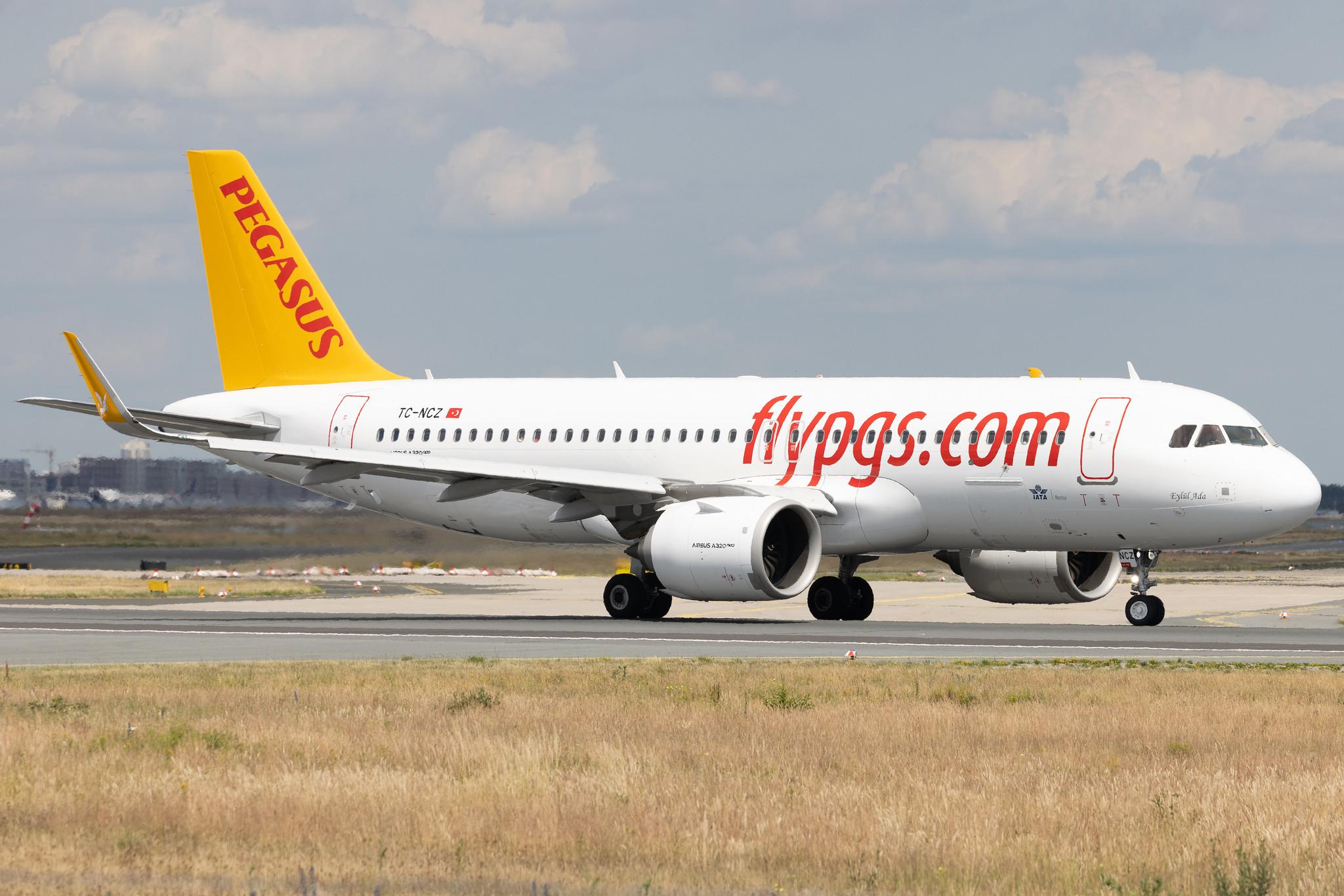 Frankfurt Airport: Pegasus (PC / PGT) | Operator: Pegasus Airlines | Airbus A320-251N A20N | TC-NCZ | MSN 10527