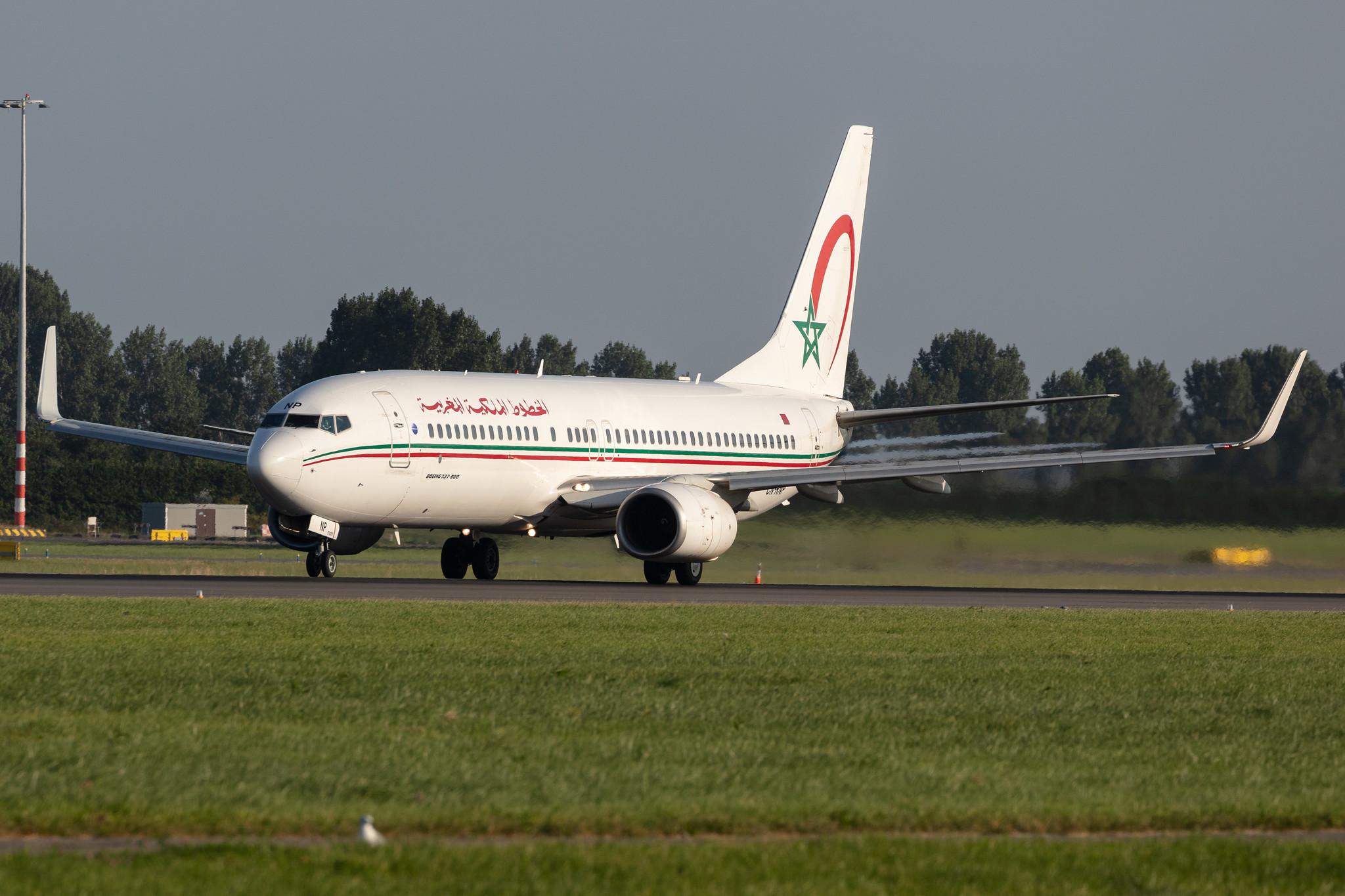 Amsterdam Schiphol: Royal Air Maroc (AT / RAM) |  Boeing 737-8B6 B738 | CN-RNP | MSN 28983