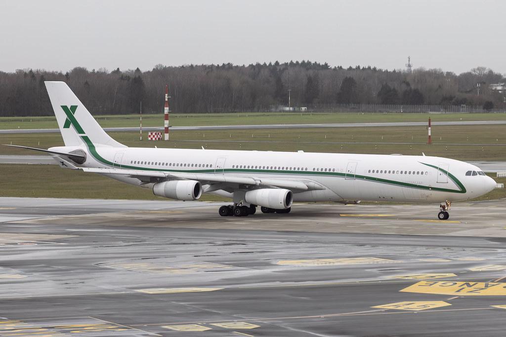 Hamburg Airport: Air X Charter (AX / AXY) | Airbus A340-312 A343 | 9H-BIG | MSN 0374