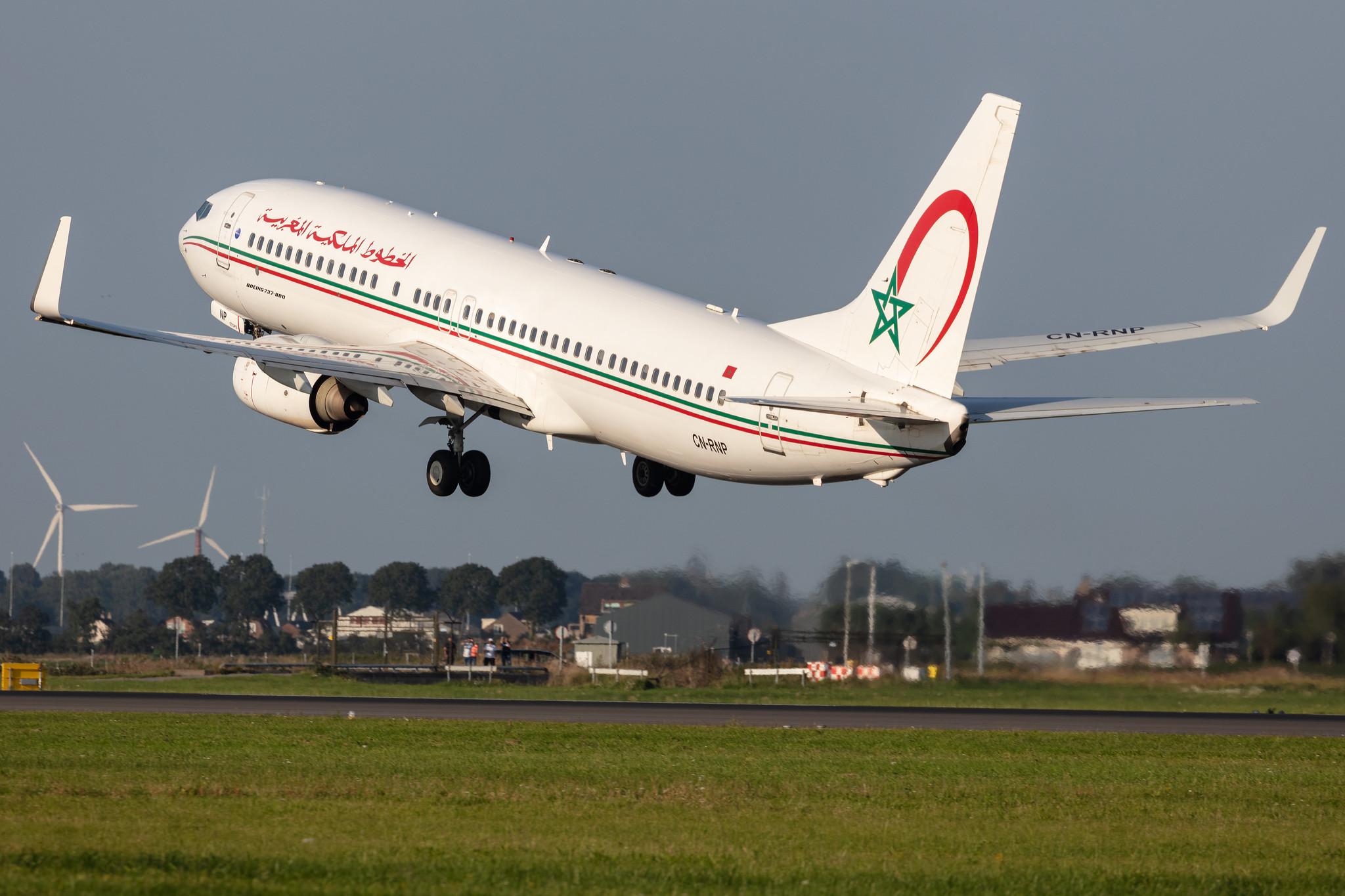 Amsterdam Schiphol: Royal Air Maroc (AT / RAM) |  Boeing 737-8B6 B738 | CN-RNP | MSN 28983