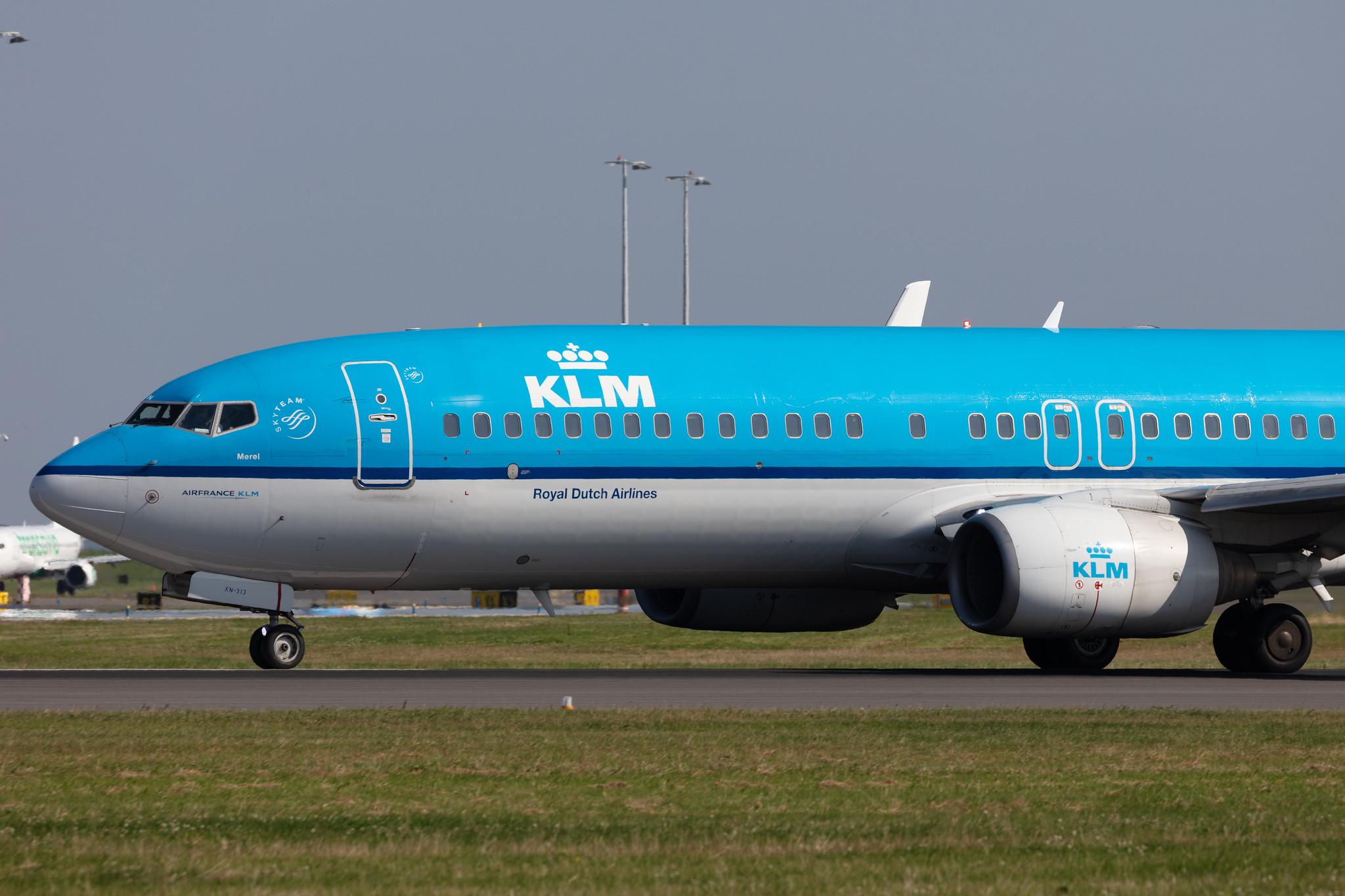 Amsterdam Schiphol: KLM (KL / KLM) |  Boeing 737-8K2 B738 | PH-BXN | MSN 30356