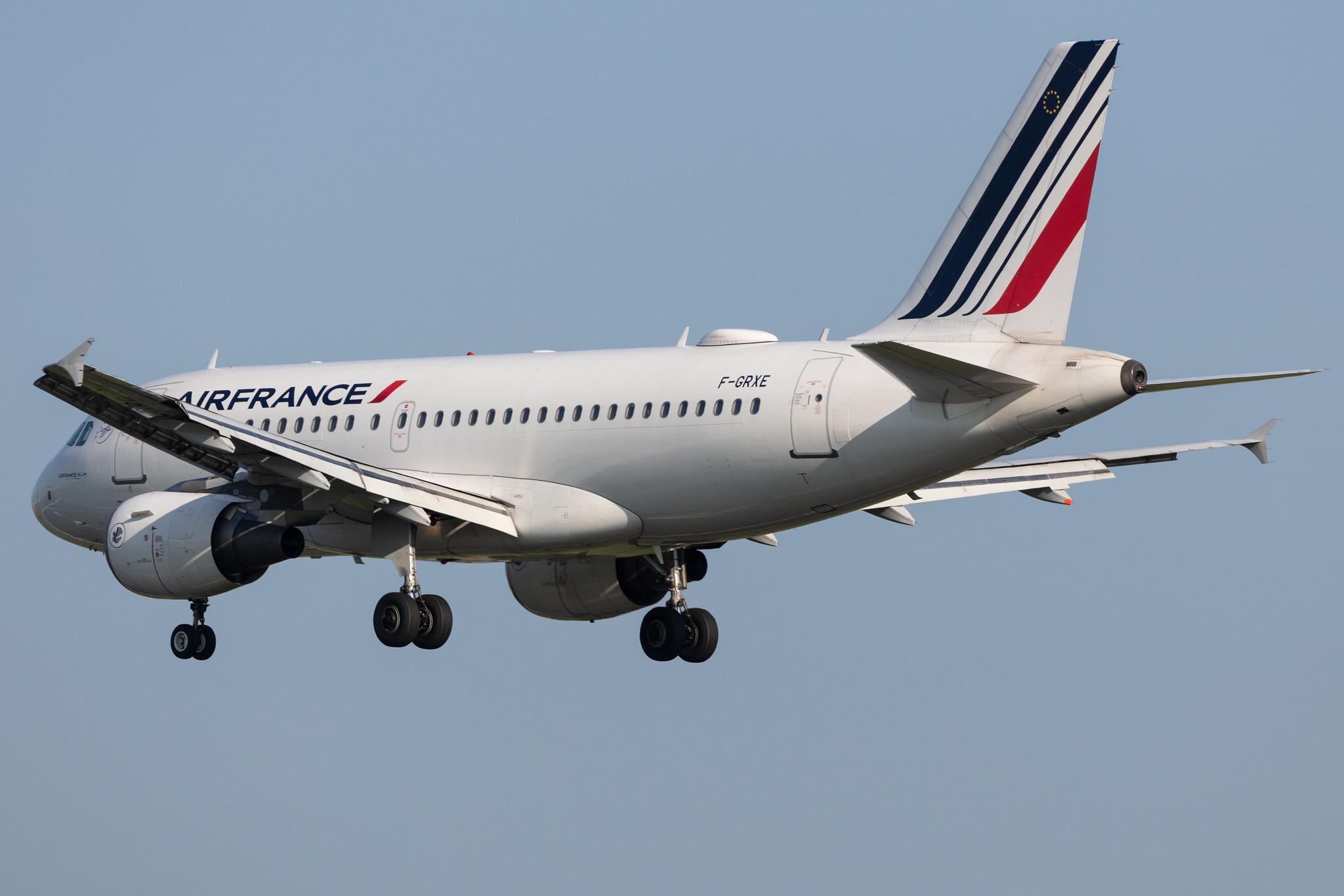 Amsterdam Schiphol: Air France (AF / AFR) |  Airbus A319-111 A319 | F-GRXE | MSN 1733