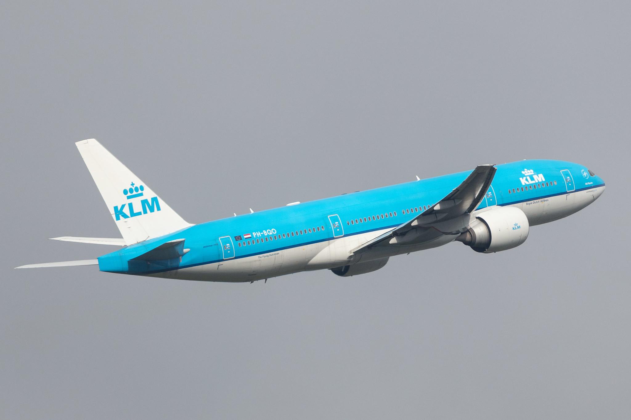 Amsterdam Schiphol: KLM (KL / KLM) |  Boeing 777-206(ER) B772 | PH-BQO | MSN 35295