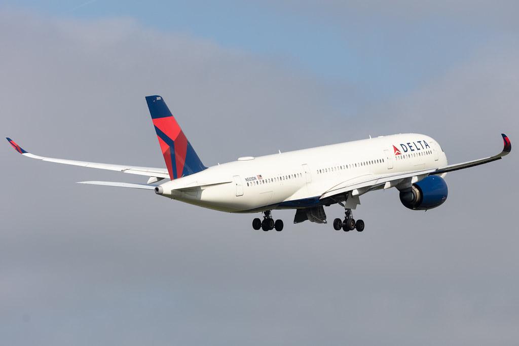 Amsterdam Schiphol: Delta Air Lines (DL / DAL) |  Airbus A350-941 A359 | N505DN | MSN 164
