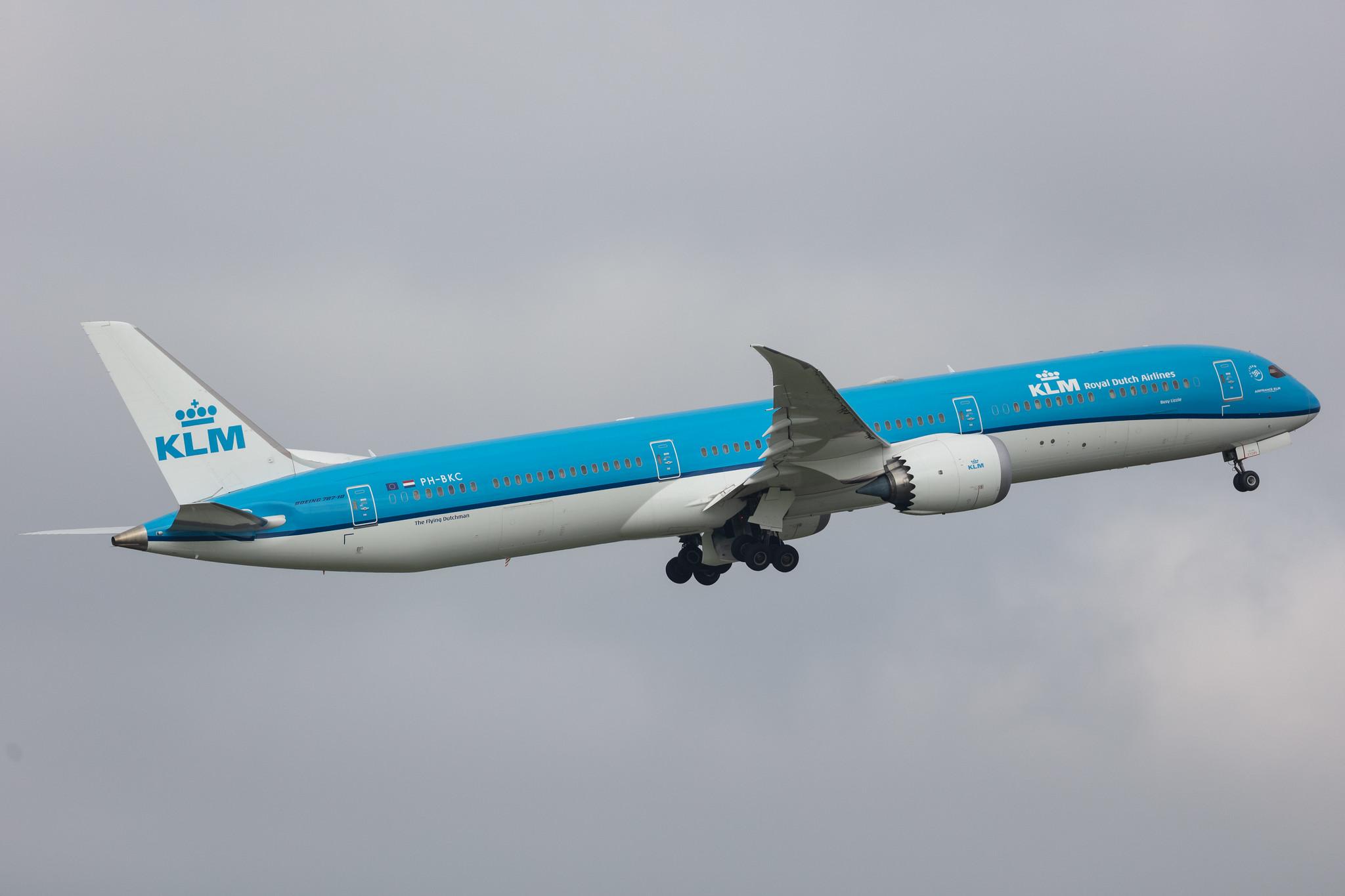 Amsterdam Schiphol: KLM (KL / KLM) |  Boeing 787-10 Dreamliner B78X | PH-BKC | MSN 42503