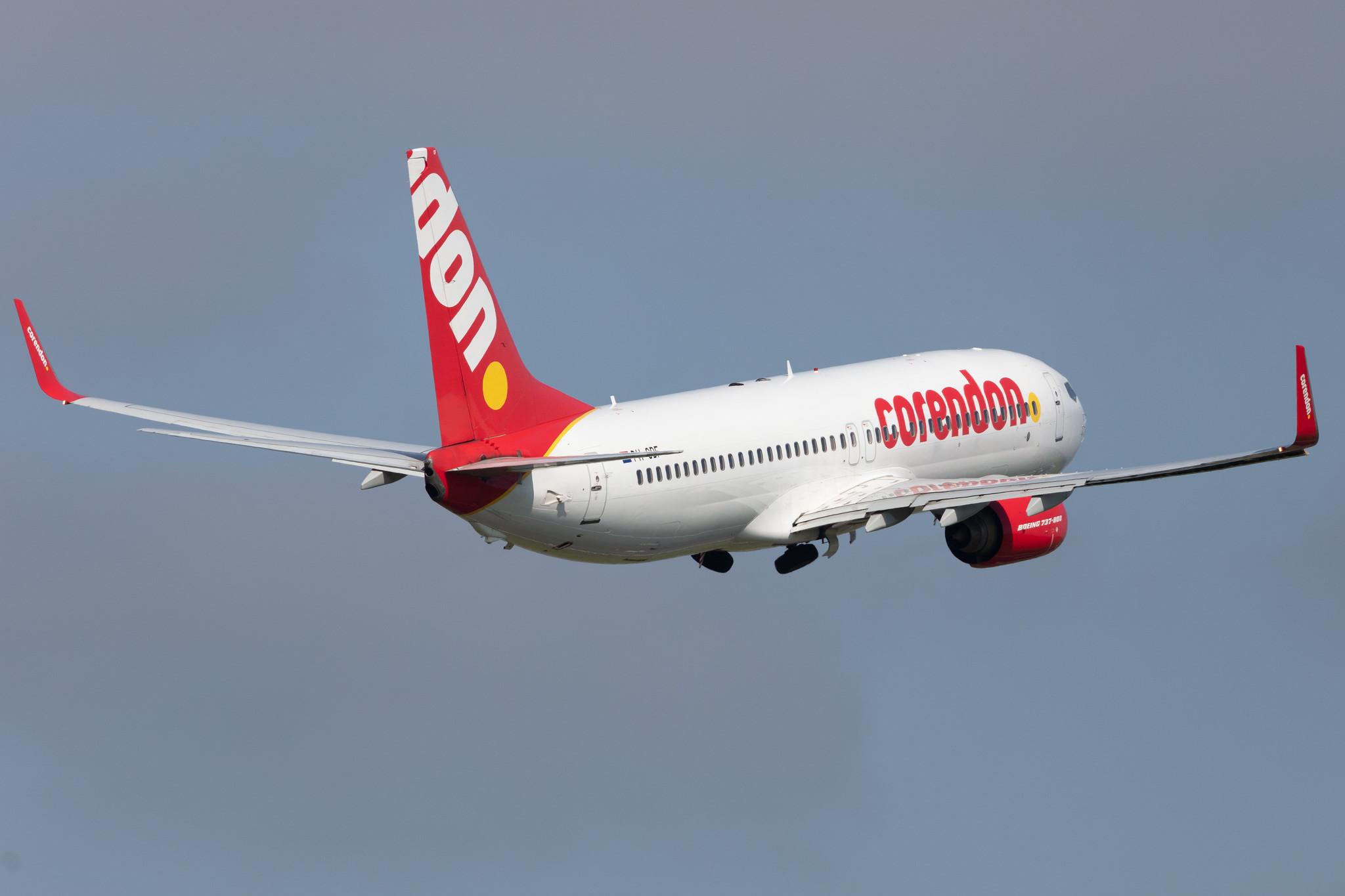 Amsterdam Schiphol: Corendon Airlines (XC / CAI) | Operator: Corendon Dutch Airlines |  Boeing 737-804 B738 | PH-CDF | MSN 28227