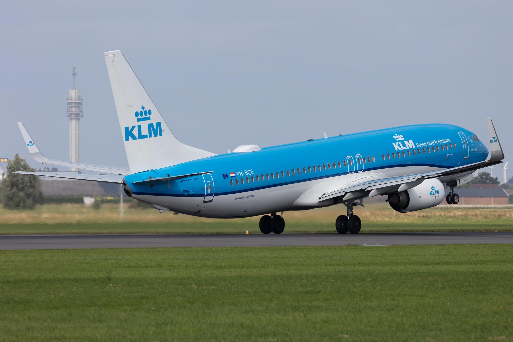 Amsterdam Schiphol: KLM (KL / KLM) |  Boeing 737-8K2 B738 | PH-BCE | MSN 42151