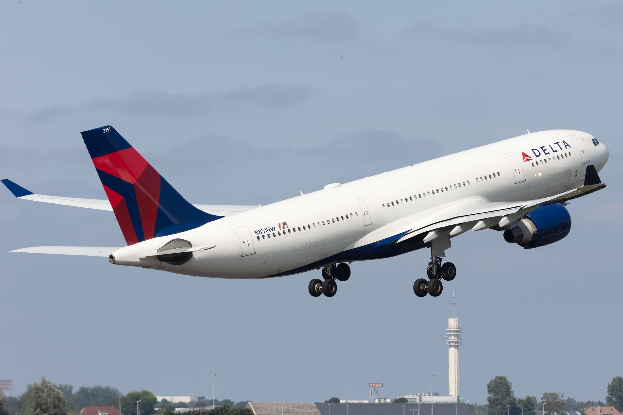 Amsterdam Schiphol: Delta Air Lines (DL / DAL) |  Airbus A330-223 A332 | N851NW | MSN 0609