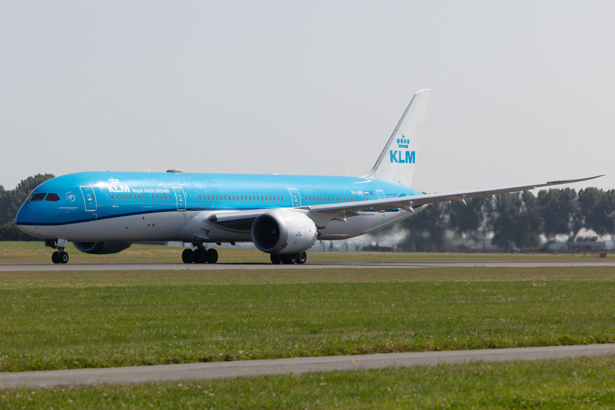 Amsterdam Schiphol: KLM (KL / KLM) |  Boeing 787-9 Dreamliner B789 | PH-BHF | MSN 42486