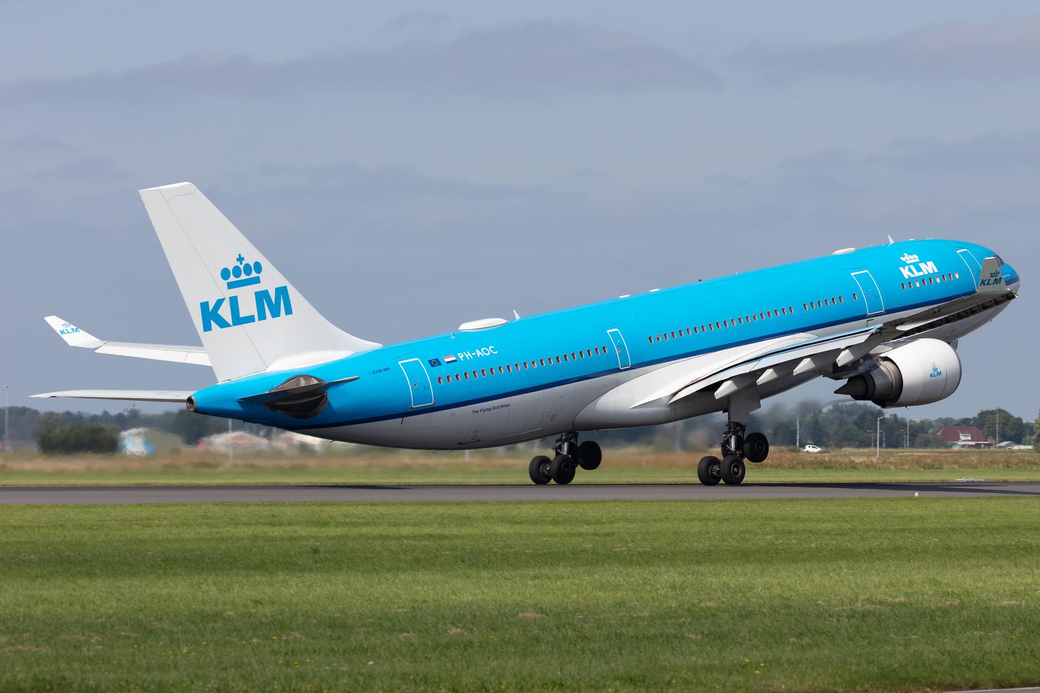 Amsterdam Schiphol: KLM (KL / KLM) |  Airbus A330-203 A332 | PH-AOC | MSN 0703