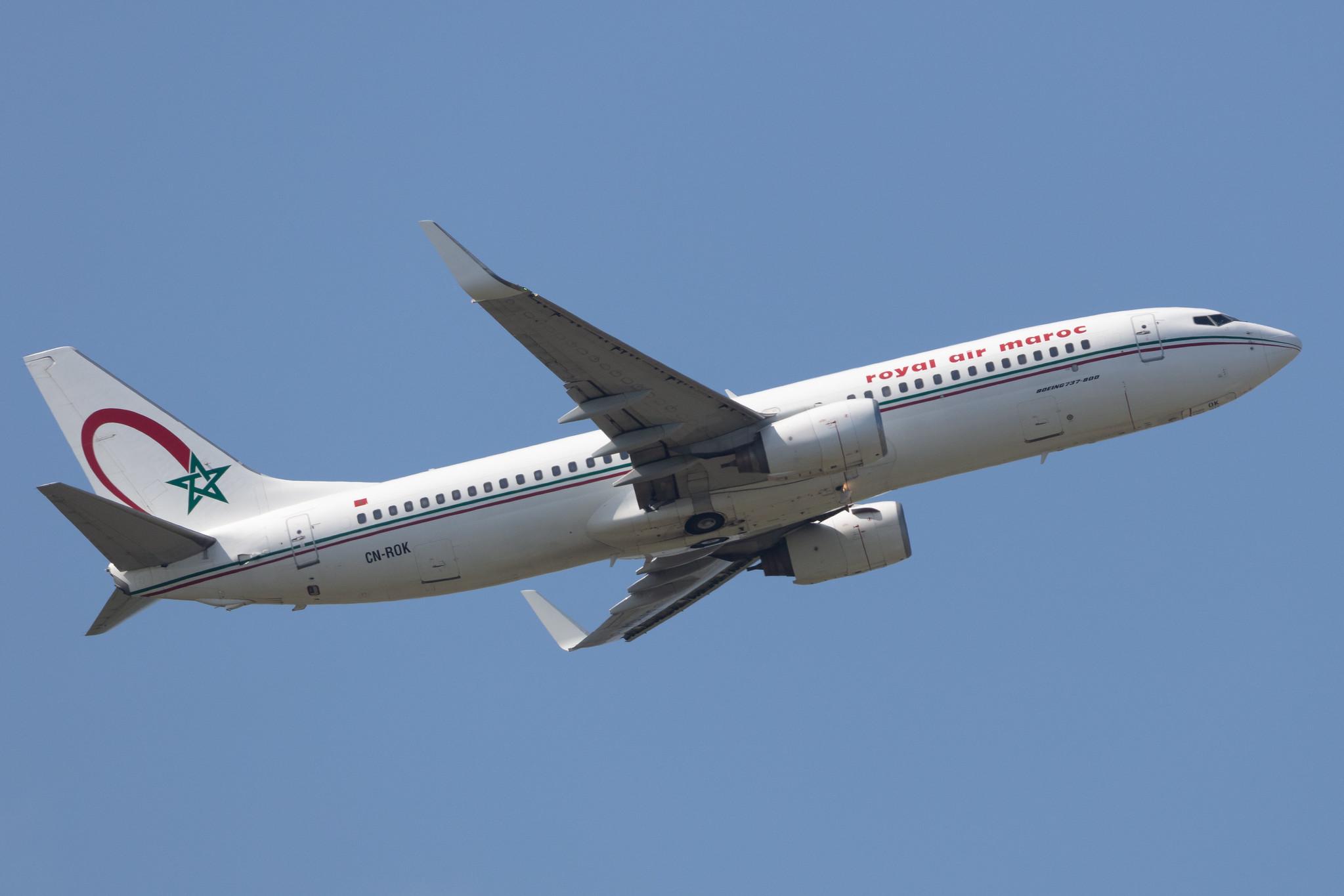 Amsterdam Schiphol: Royal Air Maroc (AT / RAM) |  Boeing 737-8B6 B738 | CN-ROK | MSN 33064