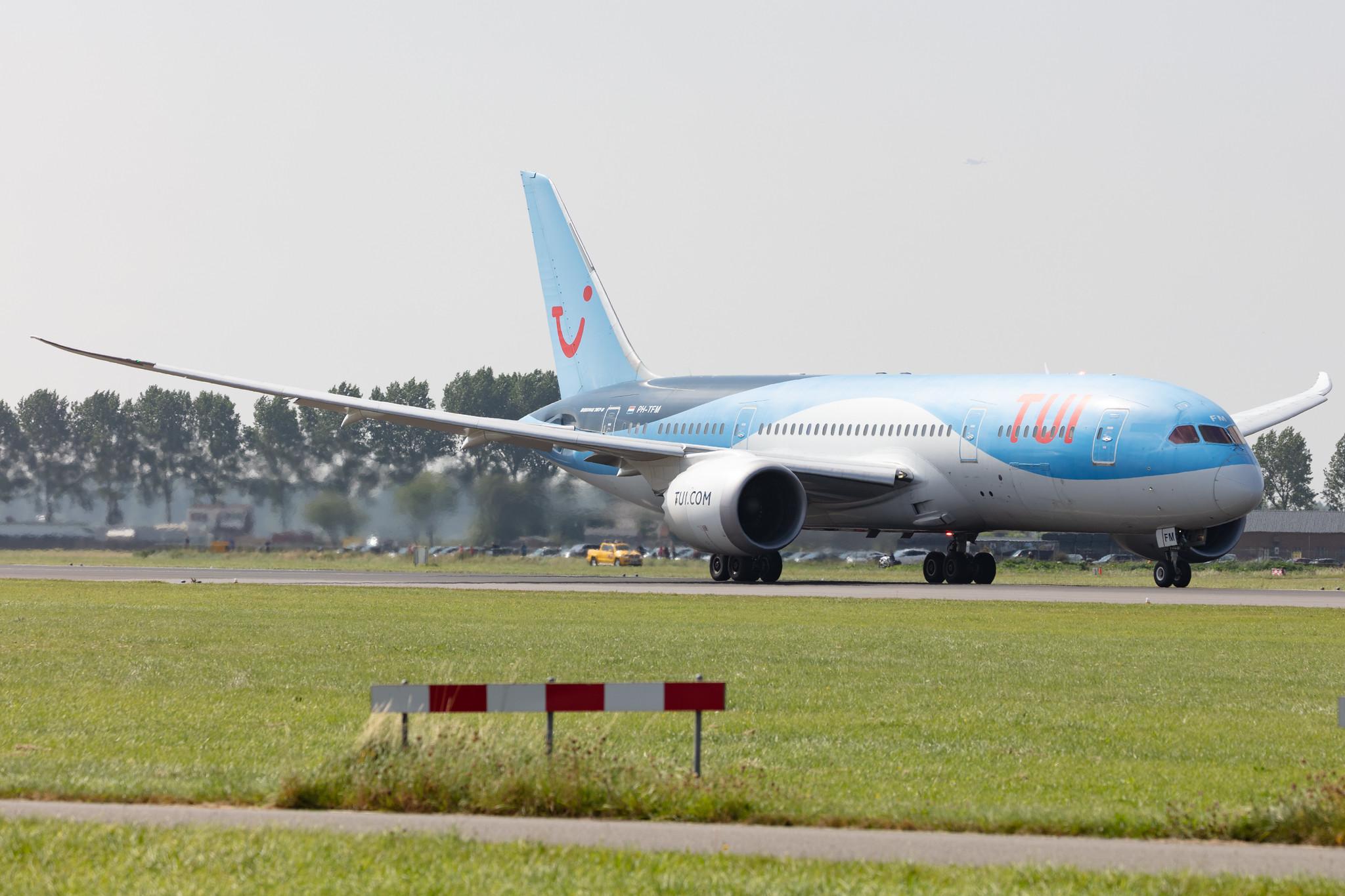 Amsterdam Schiphol: TUI (X3 / TUI) | Operator: TUI fly Netherlands |  Boeing 787-8 Dreamliner B788 | PH-TFM | MSN 36429