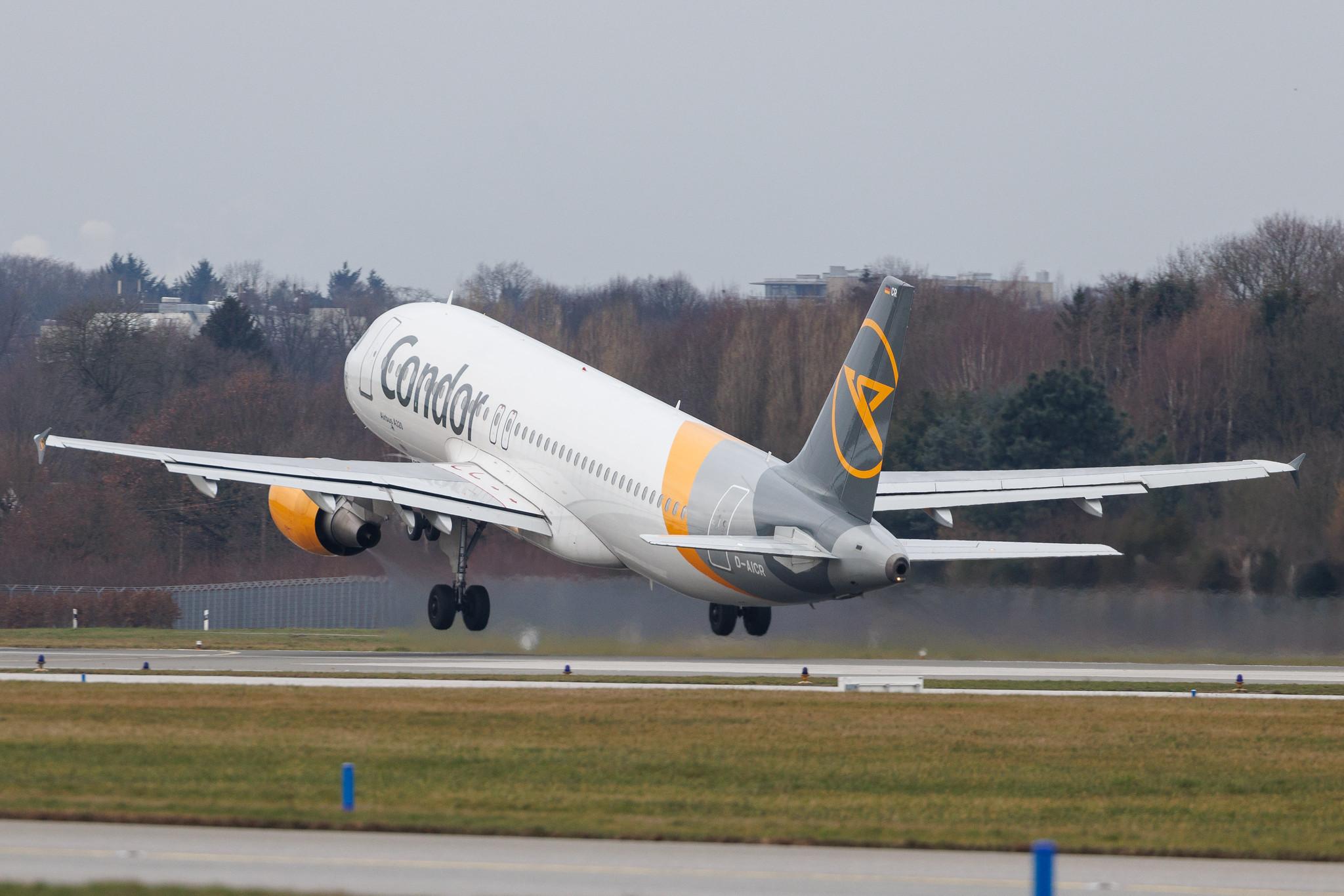 Hamburg Airport: Condor (DE / CFG) | Airbus A320-214 A320 | D-AICR | MSN 4463
