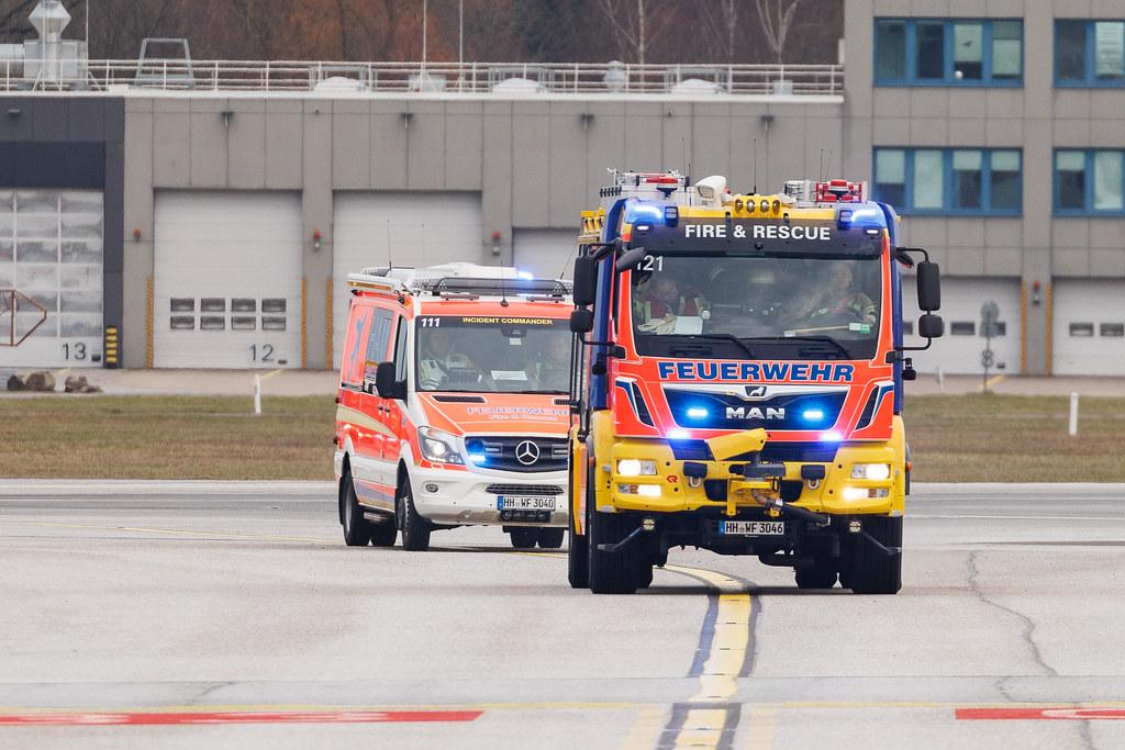 Hamburg Airport: Werksfeuerwehr des Hamburg Airports