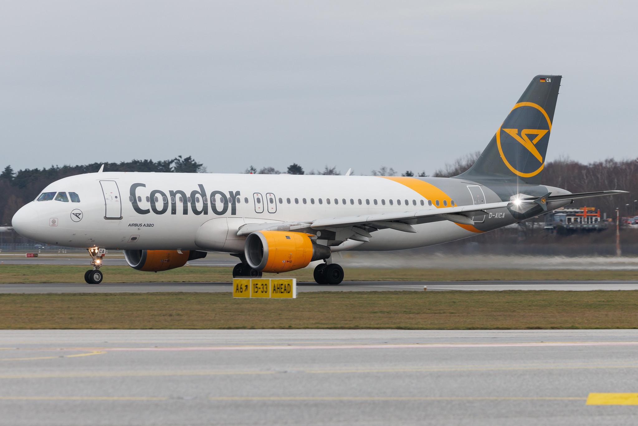Hamburg Airport: Condor (DE / CFG) | Airbus A320-212 A320 | D-AICA | MSN 0774